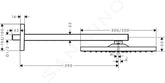 Raindance E-Soffione doccia 300 1jet con braccio doccia 390mm